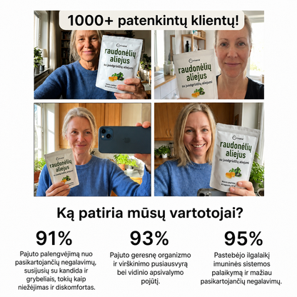 Purexa – raudonėlių aliejus su juodgrūdžių aliejumi